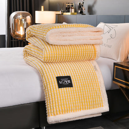 Luxurious Soft Waffle Fleece Blanket for All Seasons
