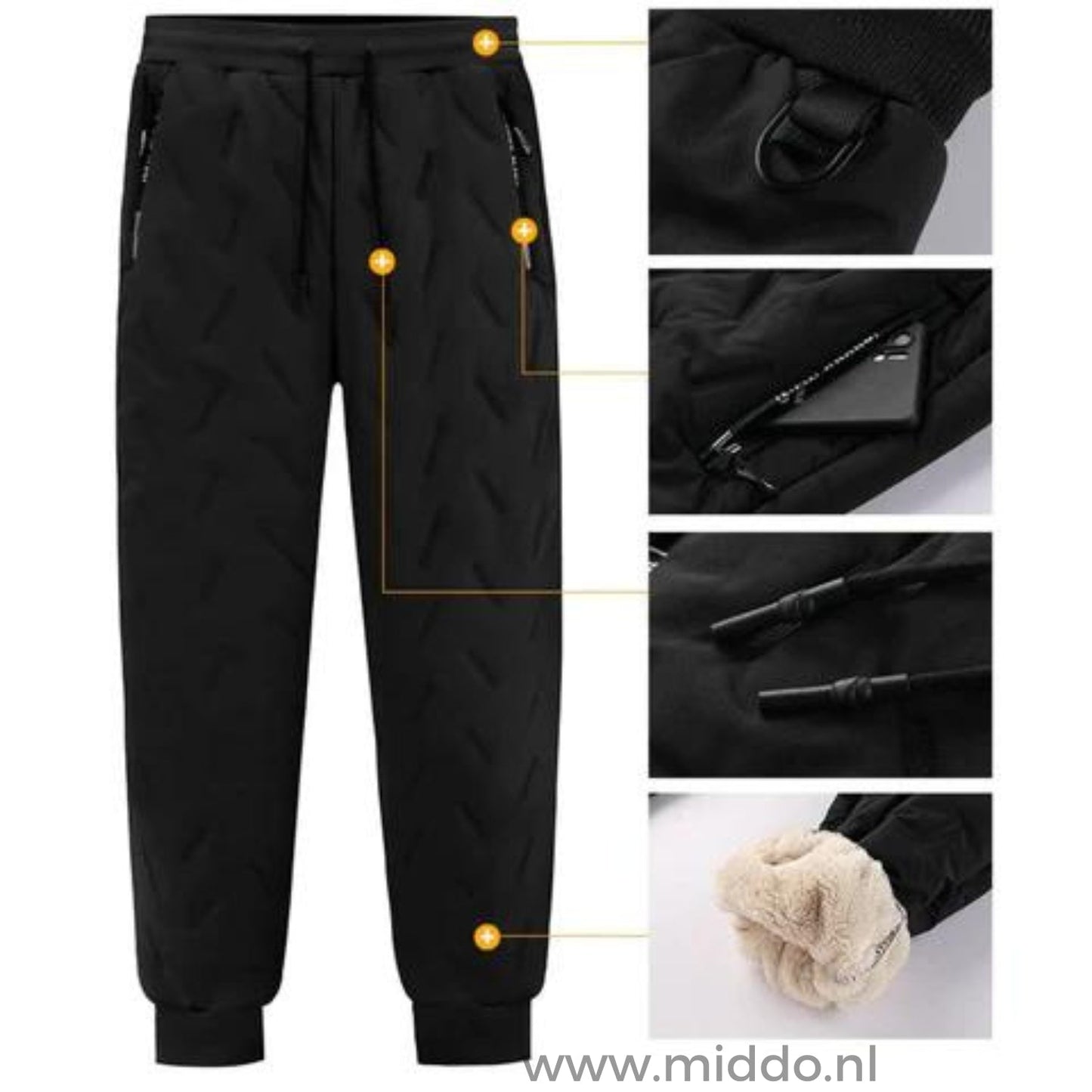 Fleece-Lined Waterproof Hose for Maximum Comfort