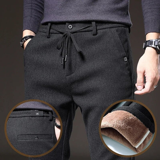 Chic Comfort - Adjustable Waist Casual Pants