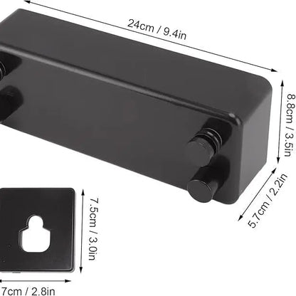 Compact Retractable Drying Line for Indoor and Outdoor Use