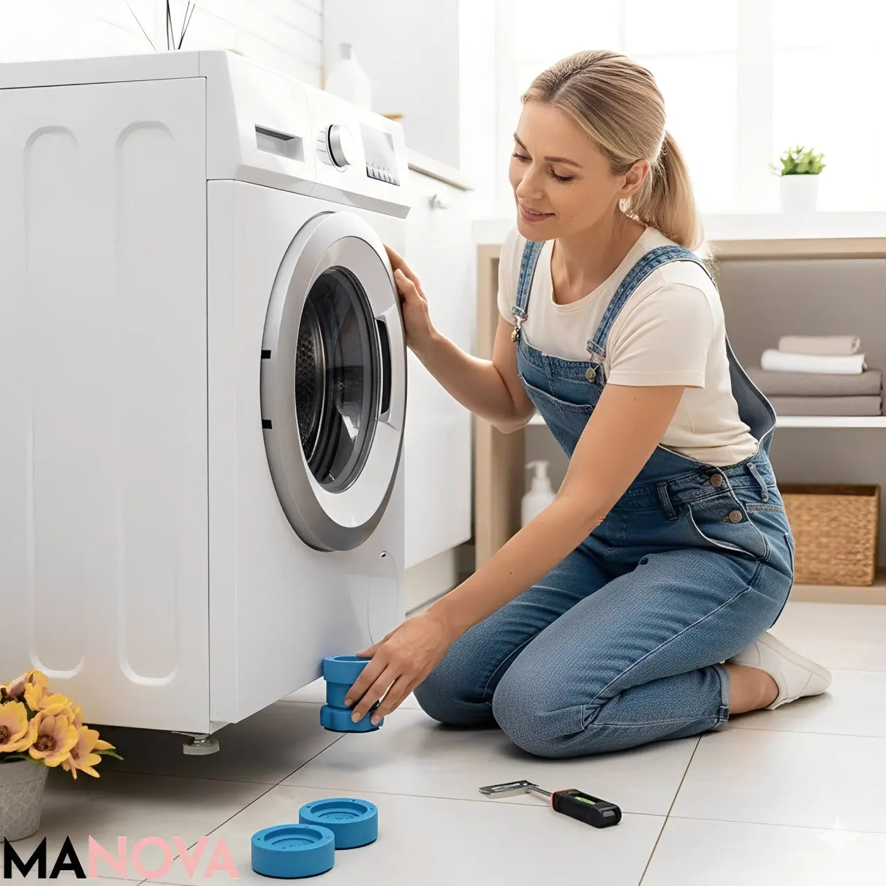 Noise-Reducing Vibration Stabilizers for Washing Machines