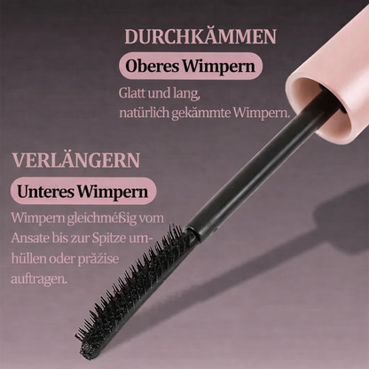 Wasserfeste Mascara Volumen | Länge & Definition | Präzisionsbürste | SwiftLash