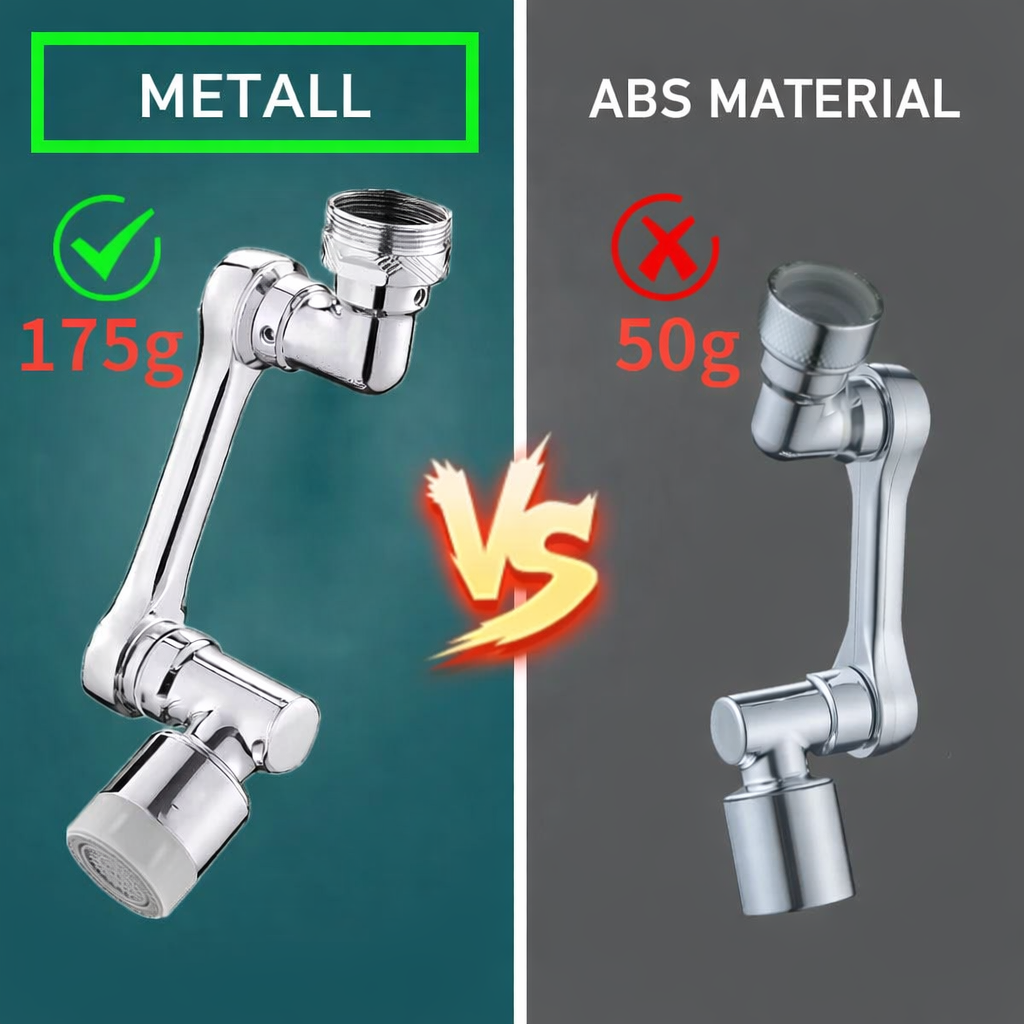 Revolutionary Faucet Enhancer | 1080° Rotation | Dual Flow Modes