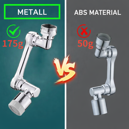 Revolutionary Faucet Enhancer | 1080° Rotation | Dual Flow Modes