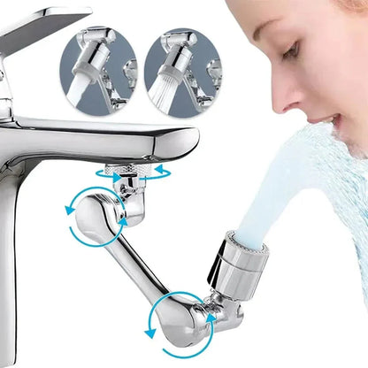 Revolutionary Faucet Enhancer | 1080° Rotation | Dual Flow Modes