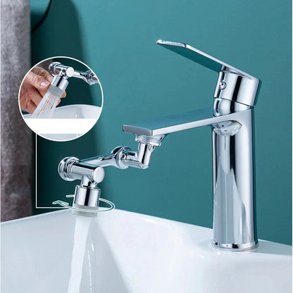 Revolutionary Faucet Enhancer | 1080° Rotation | Dual Flow Modes