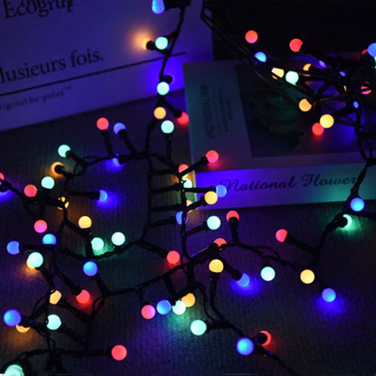 Waterproof LED Light String with Sparkling Effect