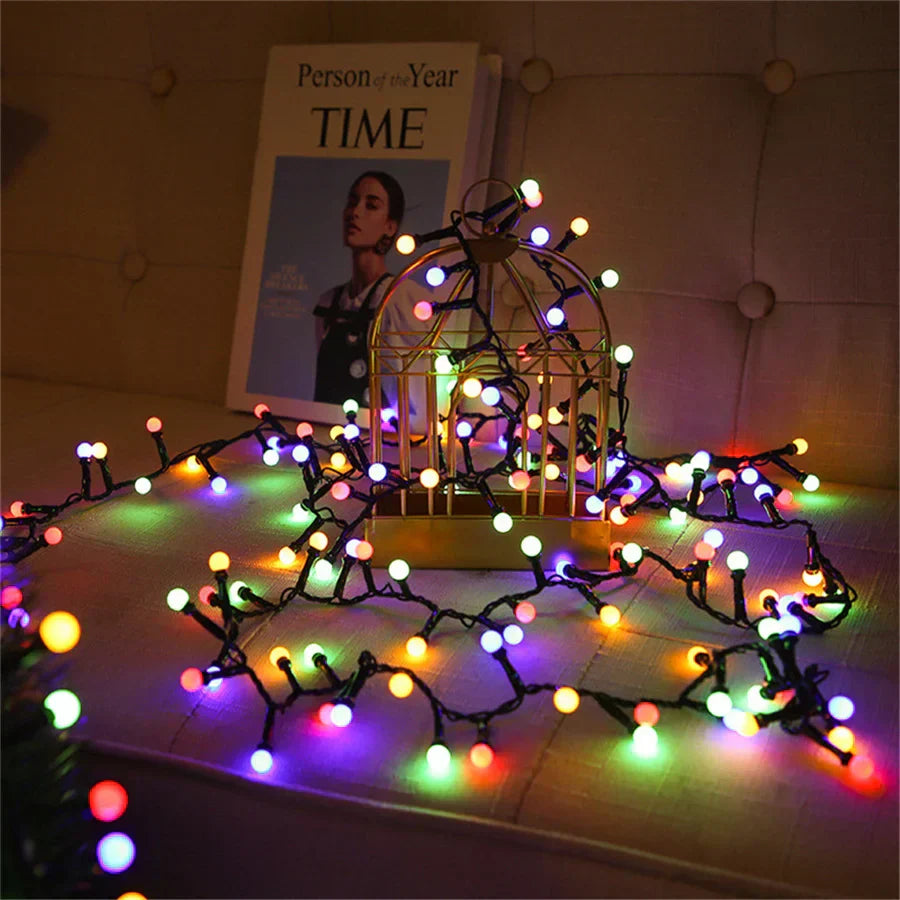 Waterproof LED Light String with Sparkling Effect