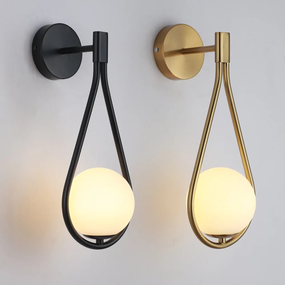 Sleek Interior Accent Lamp - Nordic Style Wall Light