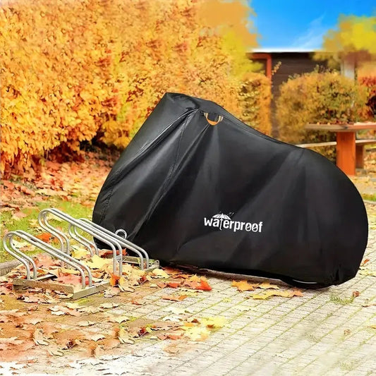 Weather-Resistant Bicycle Cover – Waterproof Bag with UV Protection and Lock Slot