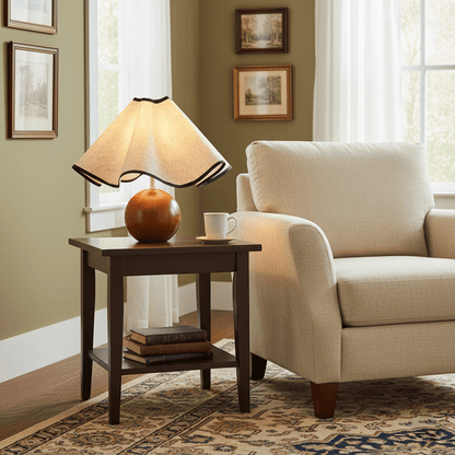 Sculpted Table Lamps in Modern Design with 3-Level Dimming