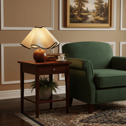 Sculpted Table Lamps in Modern Design with 3-Level Dimming
