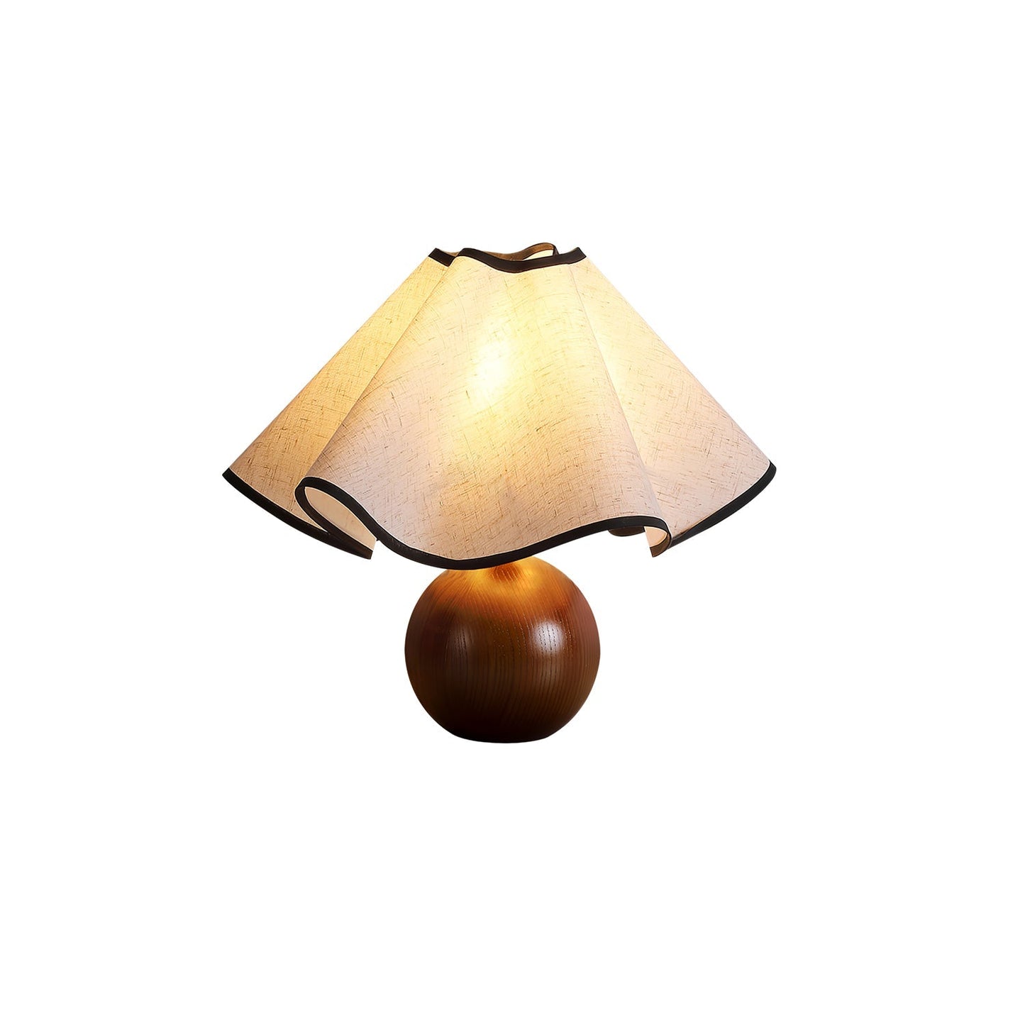 Sculpted Table Lamps in Modern Design with 3-Level Dimming