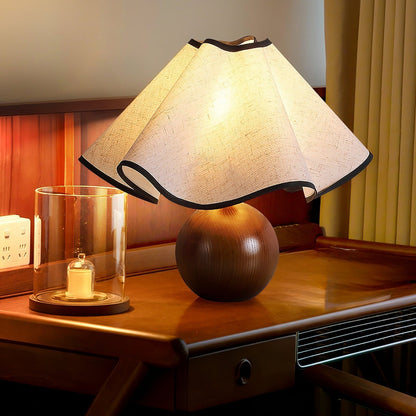 Sculpted Table Lamps in Modern Design with 3-Level Dimming