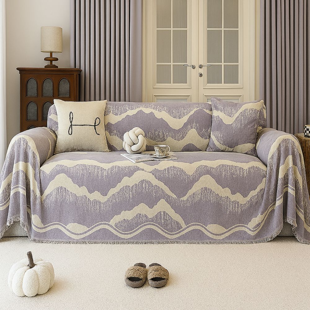 CozyNest Chenille Sofa Protector