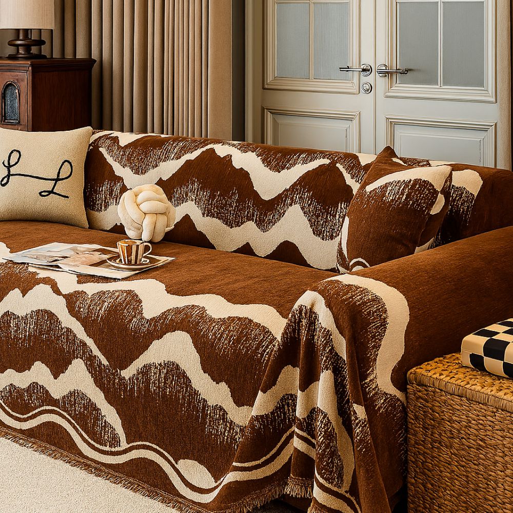 CozyNest Chenille Sofa Protector