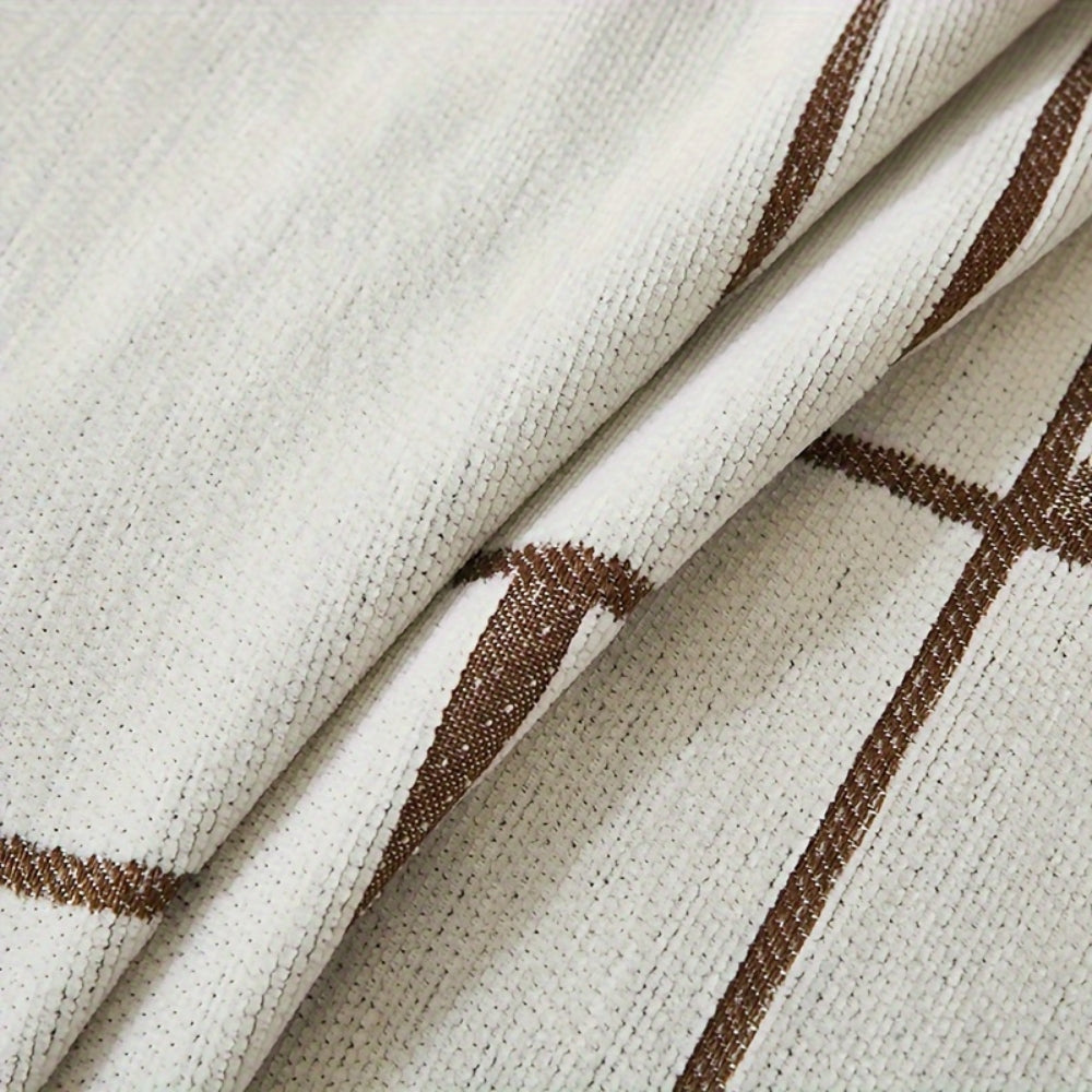 Chic Curved Pattern Couch Protector