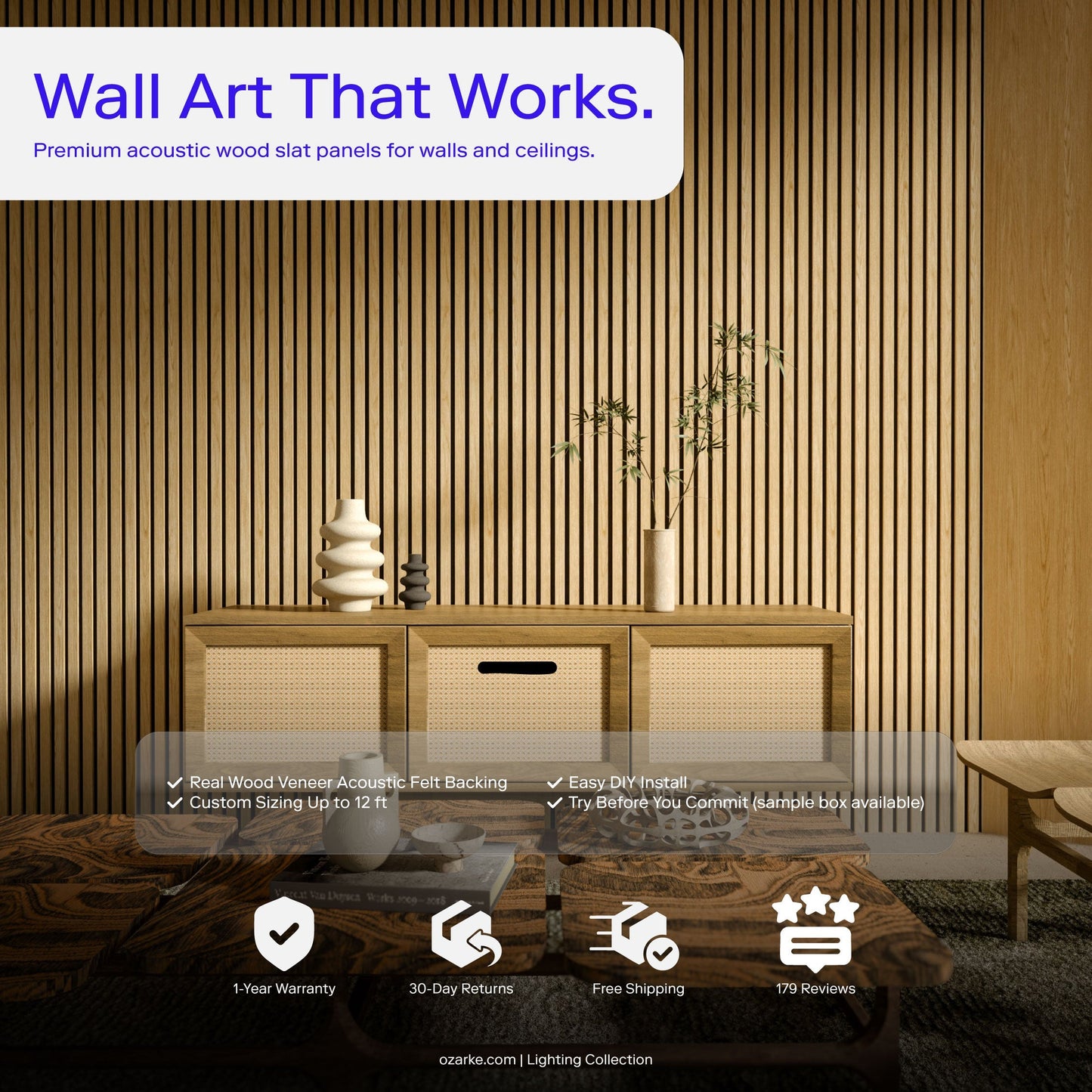 Acoustic Wood Wall Panel