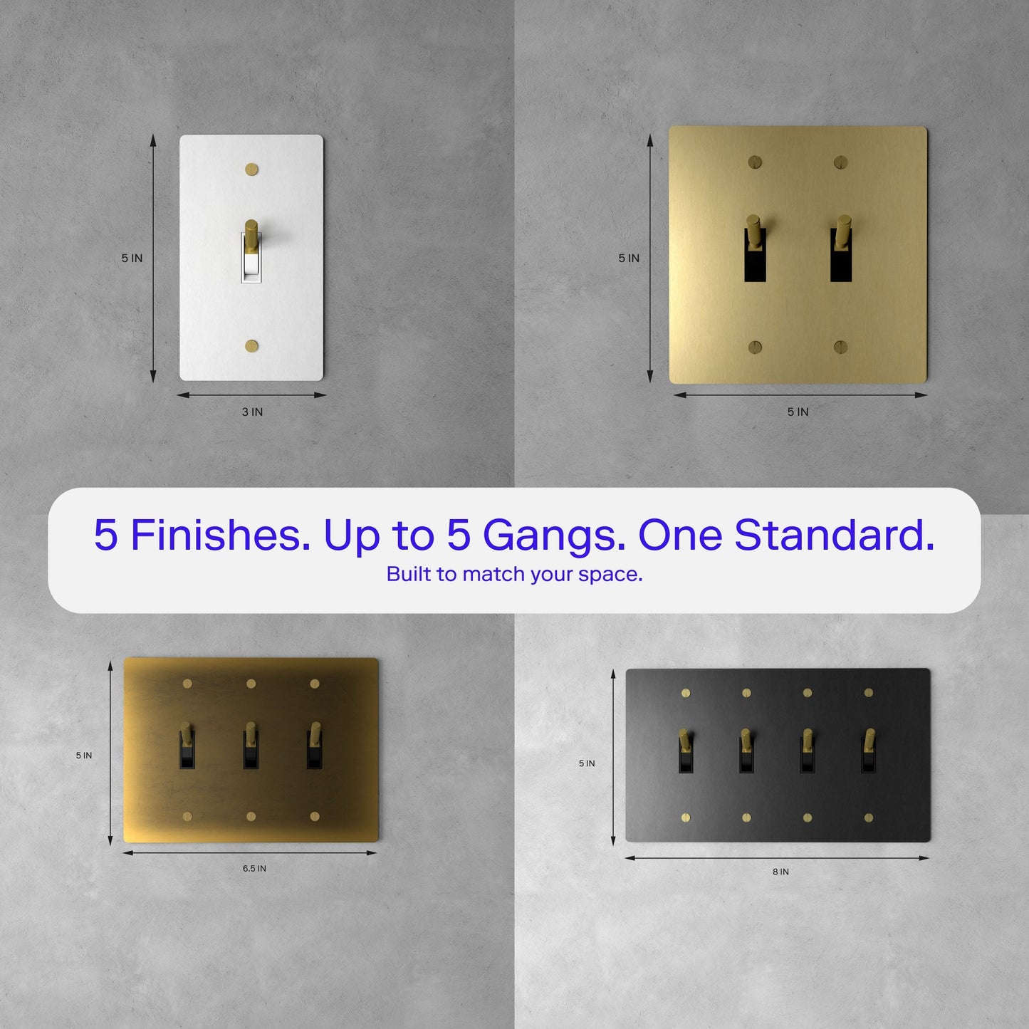 Brass Rocker Switch