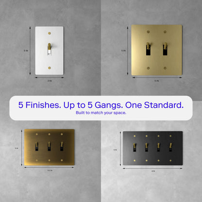 Brass Rocker Switch