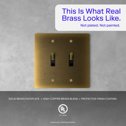 Brass Rocker Switch