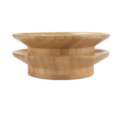 Eco-Friendly Bamboo Drink Covers & Coasters Set