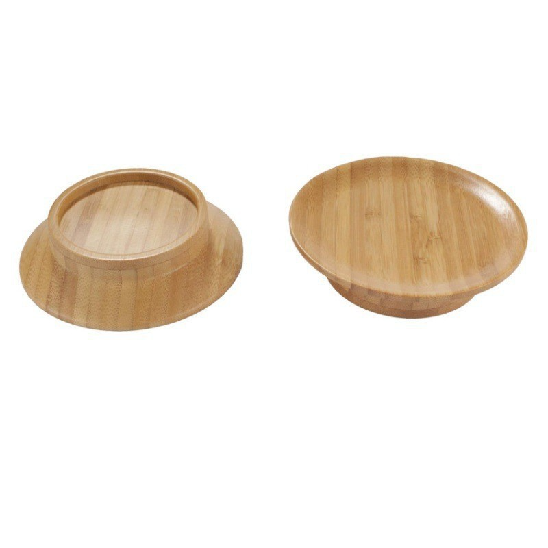 Eco-Friendly Bamboo Drink Covers & Coasters Set