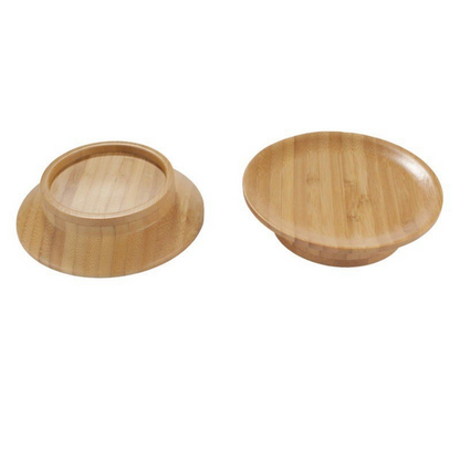 Eco-Friendly Bamboo Drink Covers & Coasters Set
