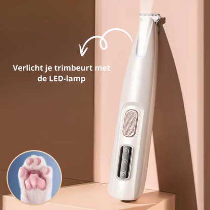 Silent and Waterproof Pet Trimmer for Cats and Dogs