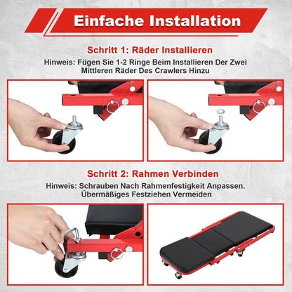 Workshop Couch Roller Board for Assembly – Car Use