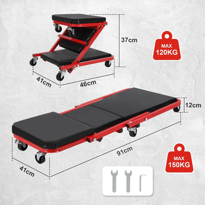 Workshop Couch Roller Board for Assembly – Car Use
