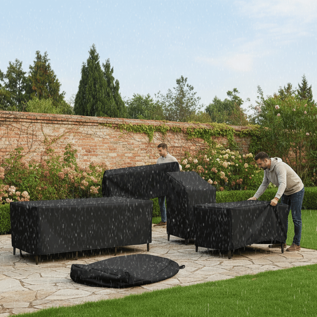 Weather-Resistant Outdoor Furniture Cover for Protection