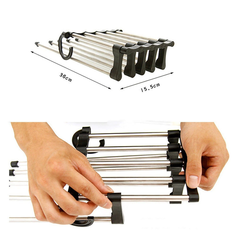 Expandable Clothing Organizer – Multi-Functional Space Saver