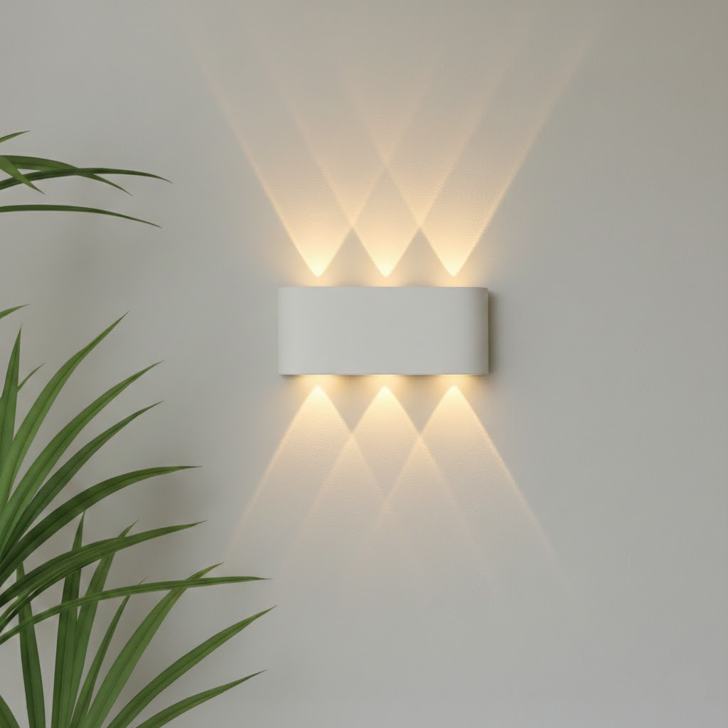 Contemporary Waterproof LED Wall Sconce for Outdoor Up and Down Lighting