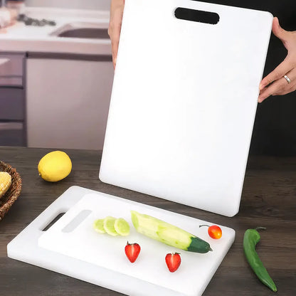 White Plastic Cutting Board