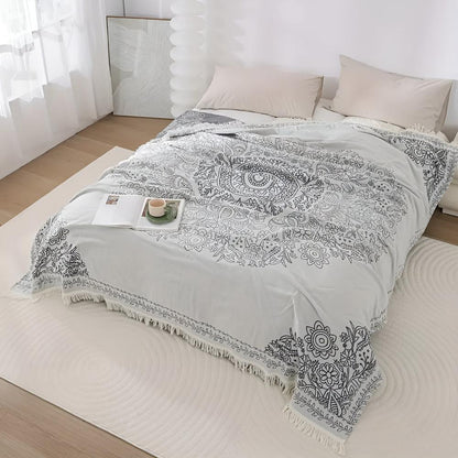 Stylish Cotton Throw Blanket for Every Season