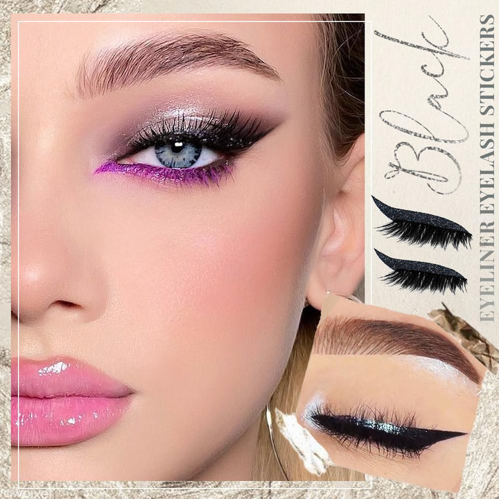 Reusable Sparkle Eye Liner Lash Stickers | Buy 1 Get 1 Free