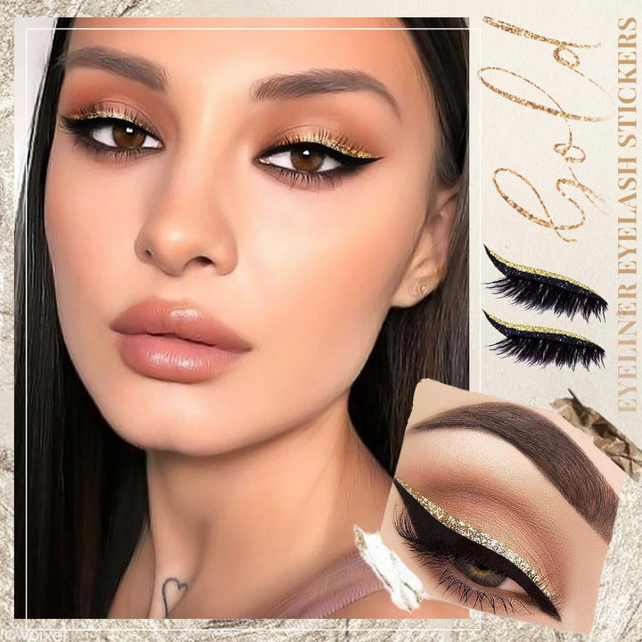 Reusable Sparkle Eye Liner Lash Stickers | Buy 1 Get 1 Free