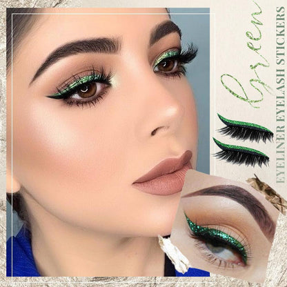 Reusable Sparkle Eye Liner Lash Stickers | Buy 1 Get 1 Free