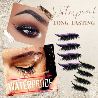 Reusable Sparkle Eye Liner Lash Stickers | Buy 1 Get 1 Free