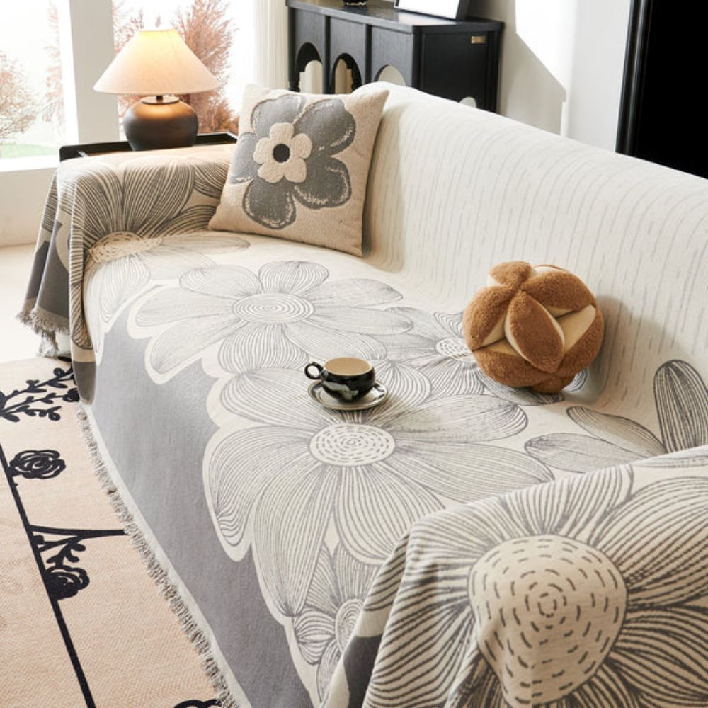 Floral Bliss Couch Protector