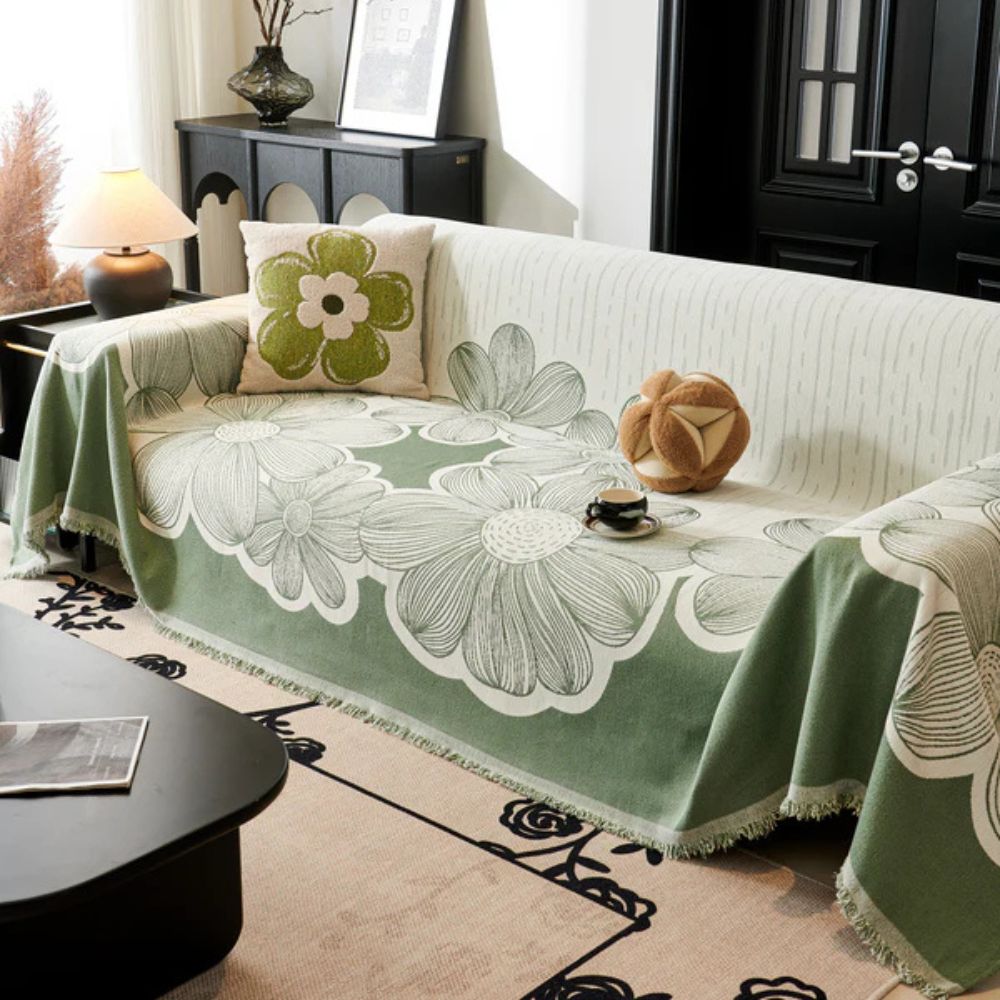 Floral Bliss Couch Protector