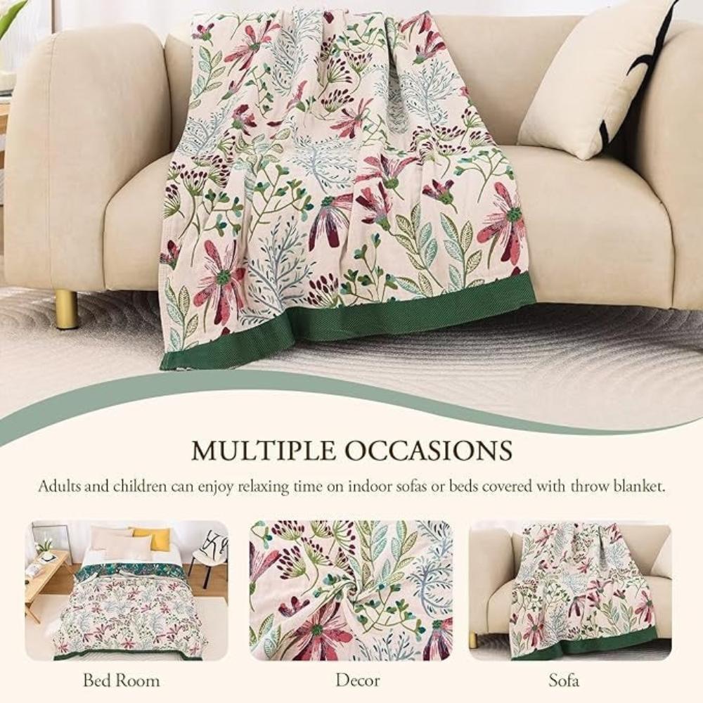 Embrace Comfort with the Cotton Dream Throw Blanket