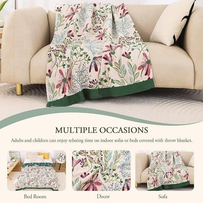 Embrace Comfort with the Cotton Dream Throw Blanket