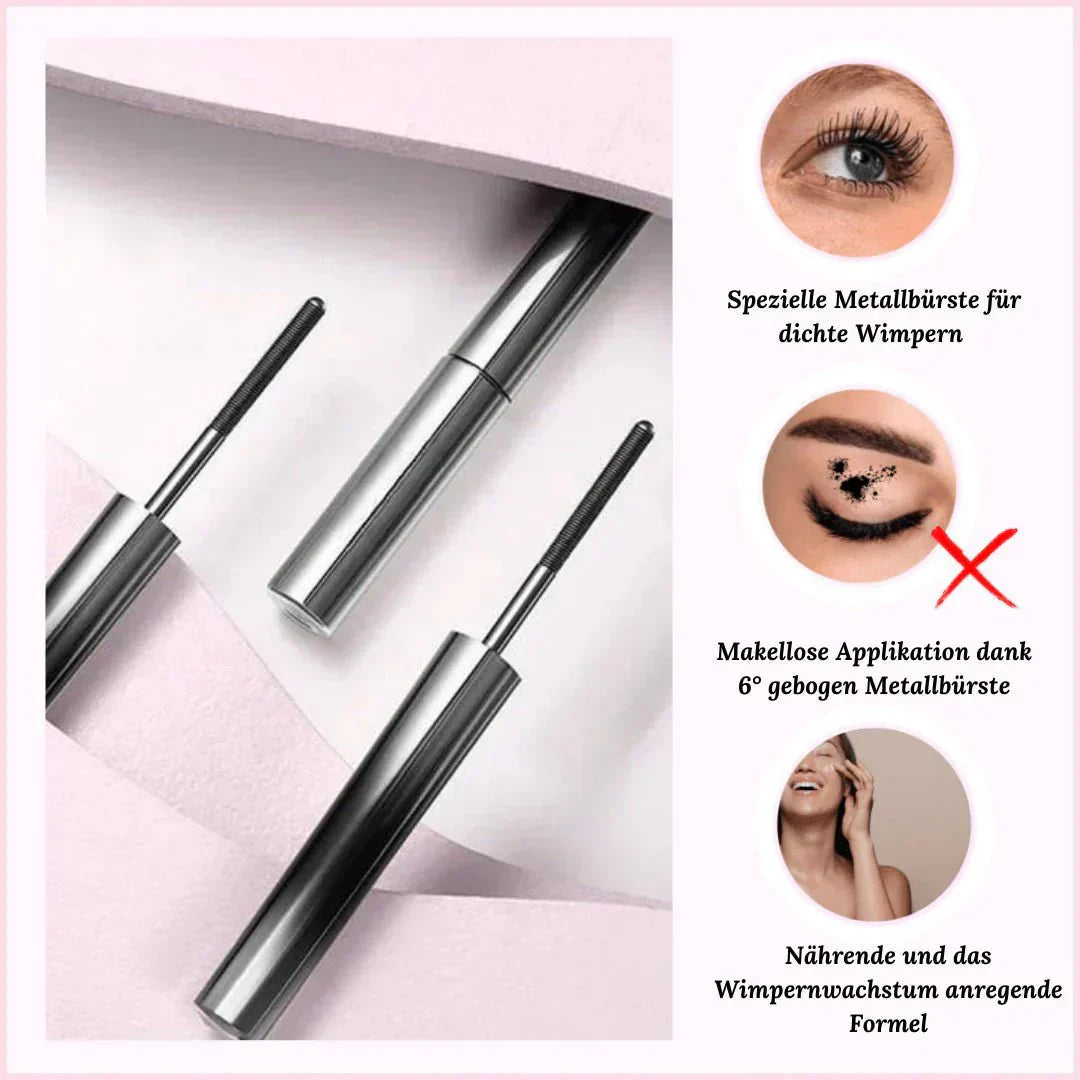 Waterproof Volume Mascara – Long-Lasting, Clump-Free, Buy 1 Get 1 Free