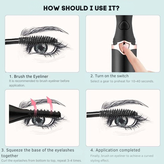 Effortless Lash Curler | Electric Heating Curling Tool