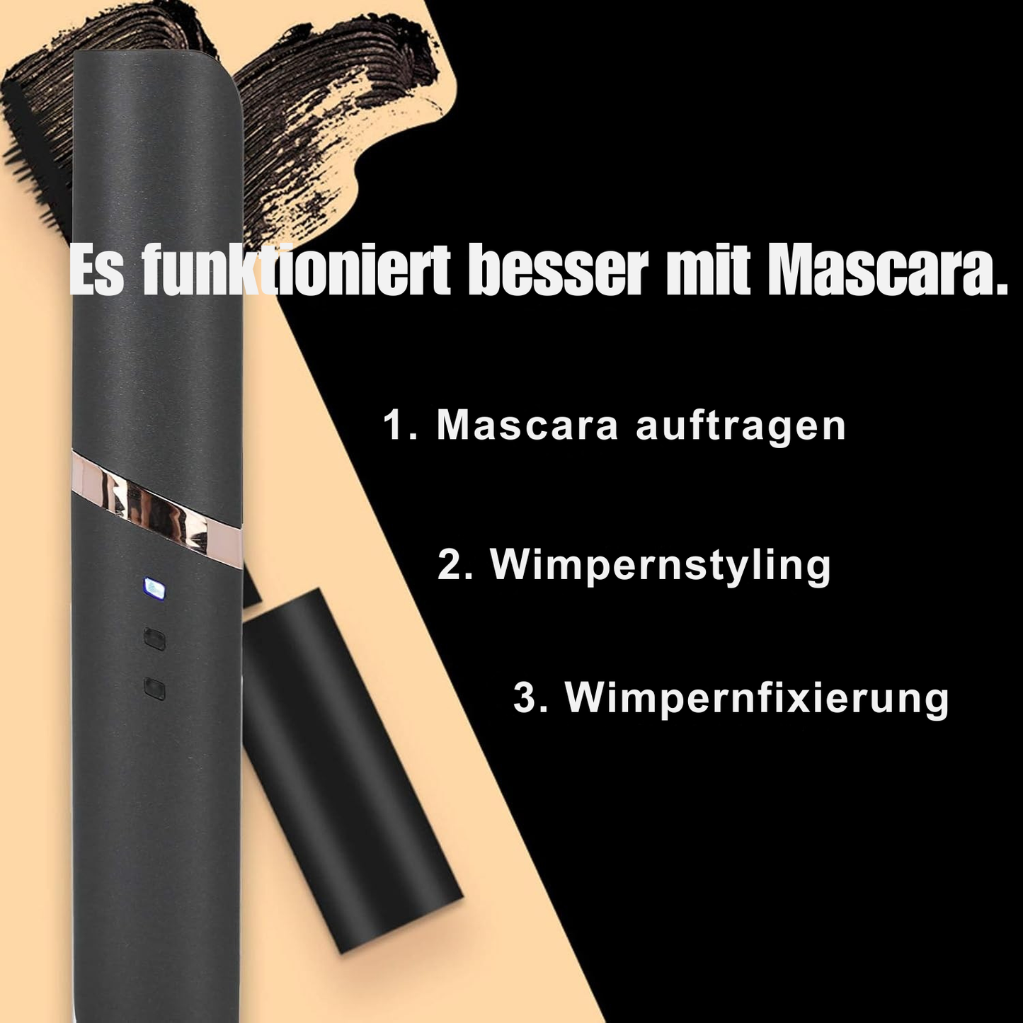 Effortless Curling Eyelash Tool | Fast, Gentle, Rechargeable