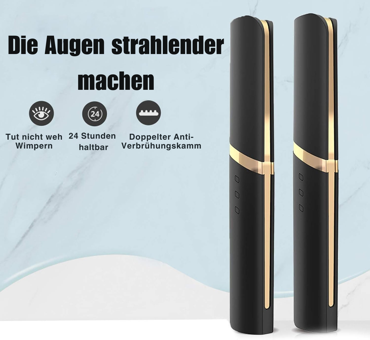 Effortless Curling Eyelash Tool | Fast, Gentle, Rechargeable