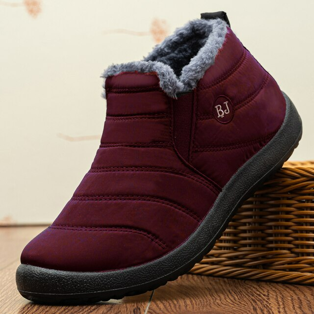 Cozy Non-Slip Ankle Boots for Winter