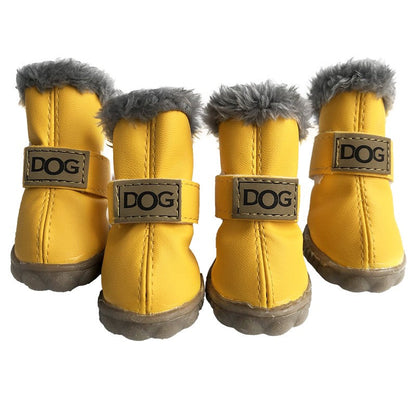 Waterproof Dog Booties Protection Set